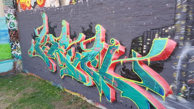 Graffiti Wall - Photo by jake
