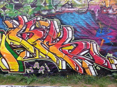 Graffiti Wall - Photo by jake