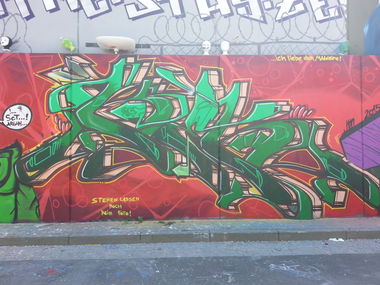 Graffiti Wall - Photo by jake