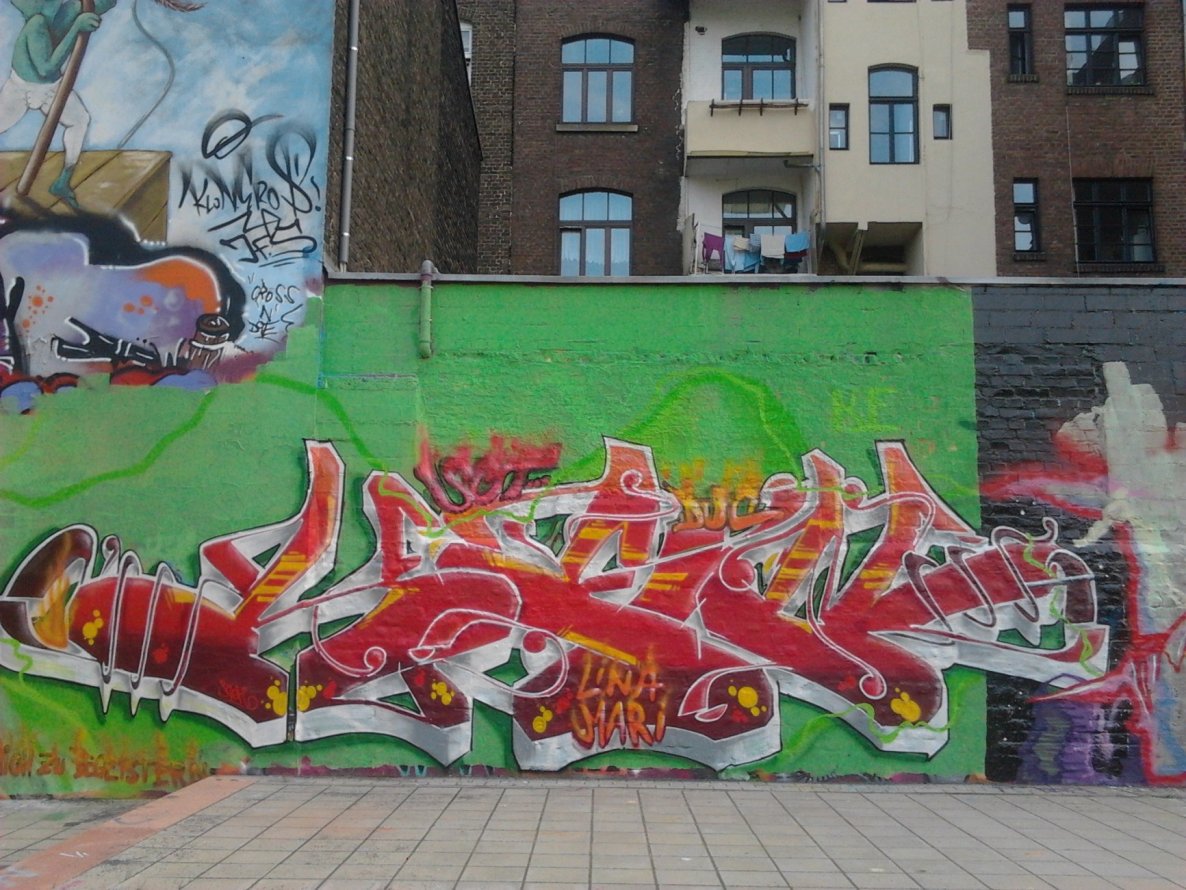 Graffiti Wall - Photo by jake