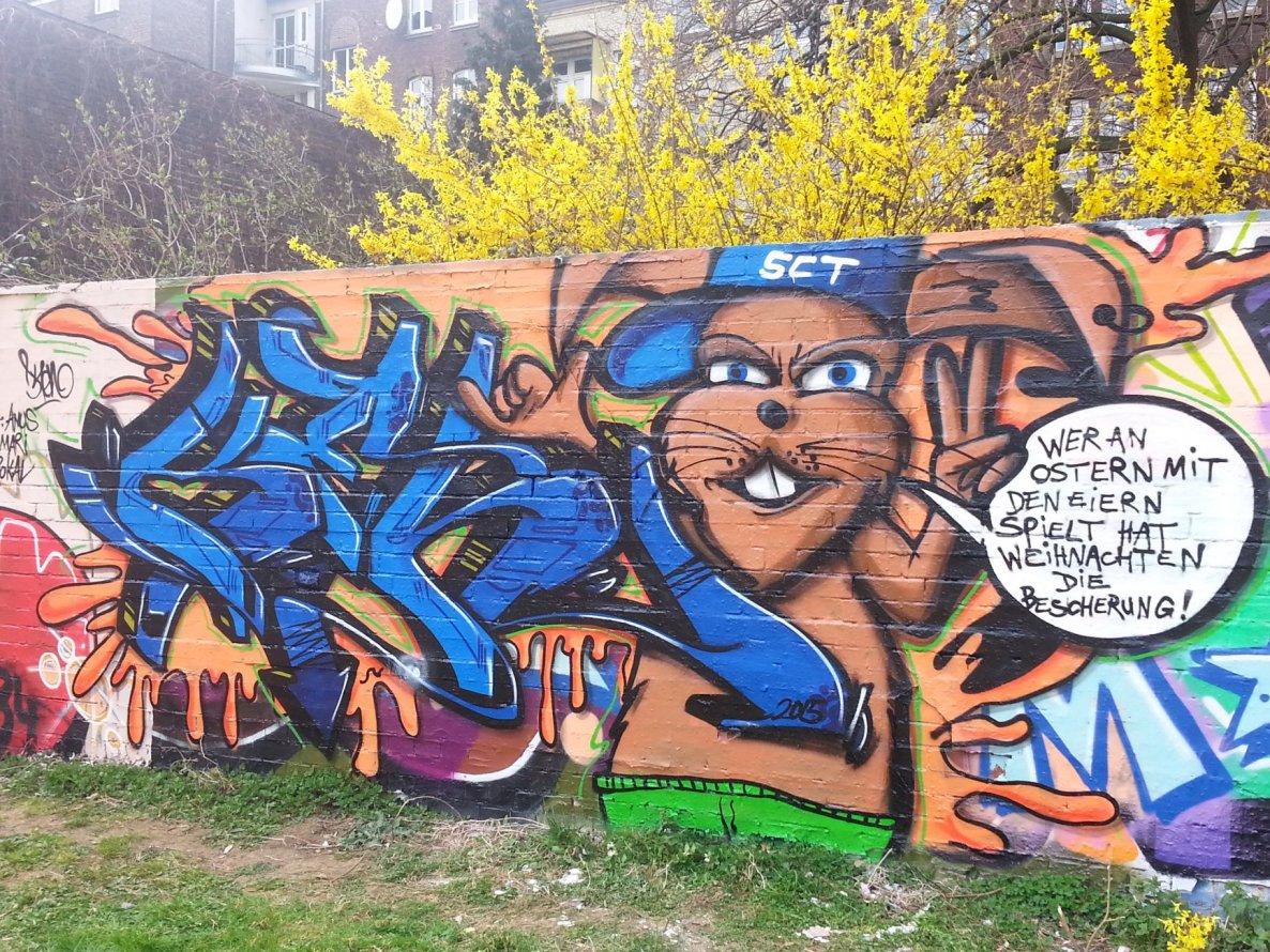 Graffiti Wall - Photo by jake