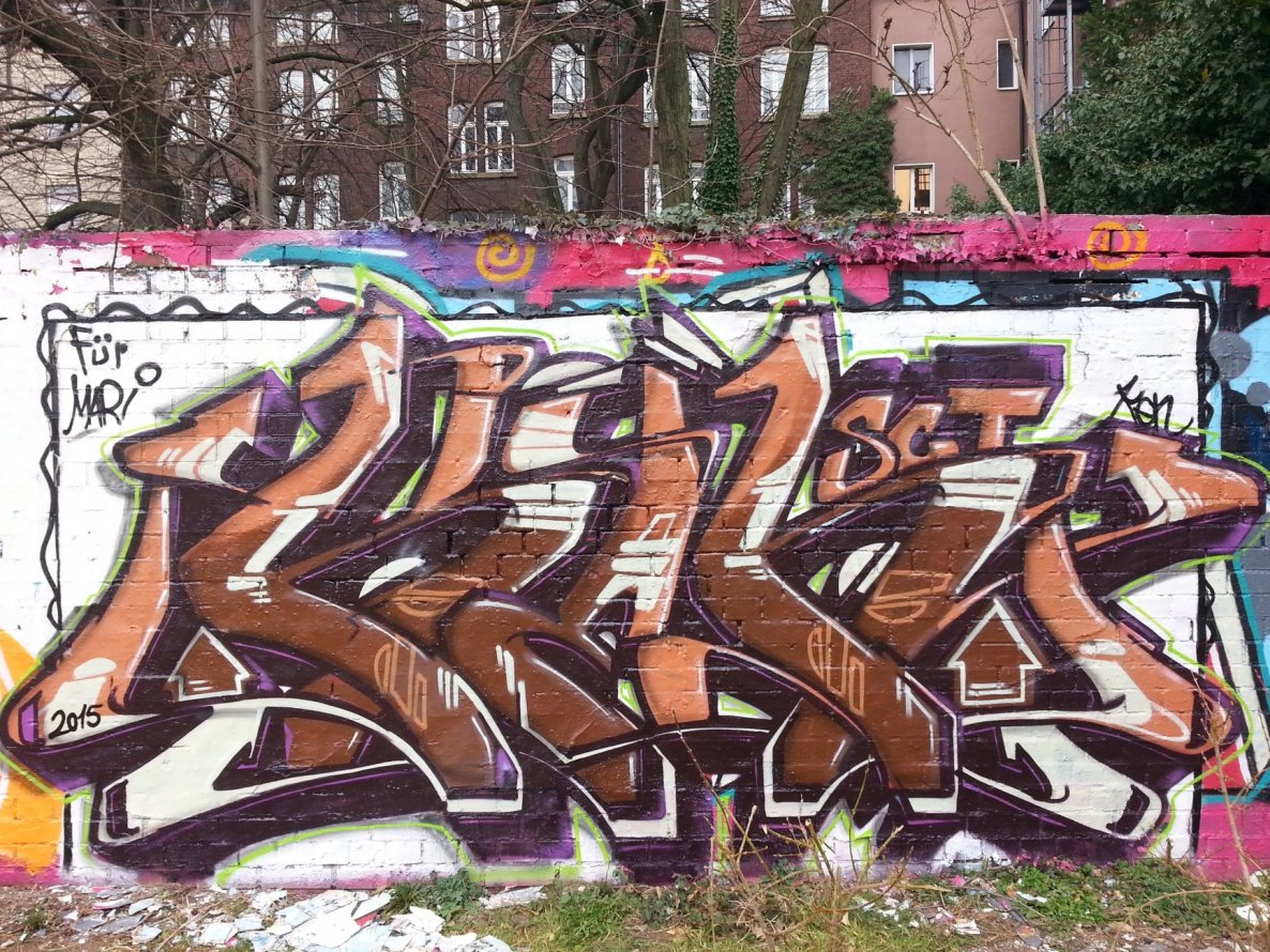 Graffiti Wall - Photo by jake