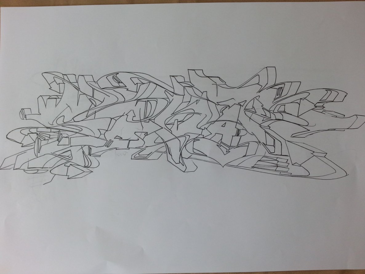 Graffiti Wall - Photo by jake