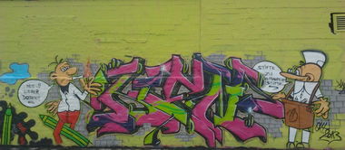 Graffiti Wall - Photo by jake