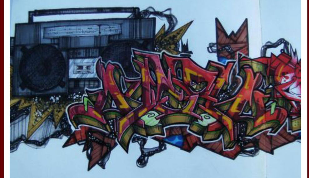 Graffiti Wall - Photo by jake