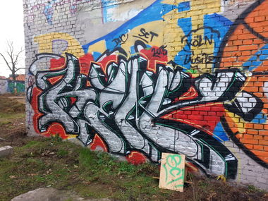 Graffiti Wall - Photo by jake - Forst, Park, 7
