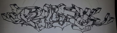Graffiti Sketch - Photo by jake