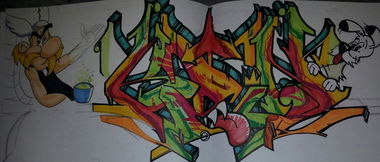 Graffiti Sketch - Photo by jake