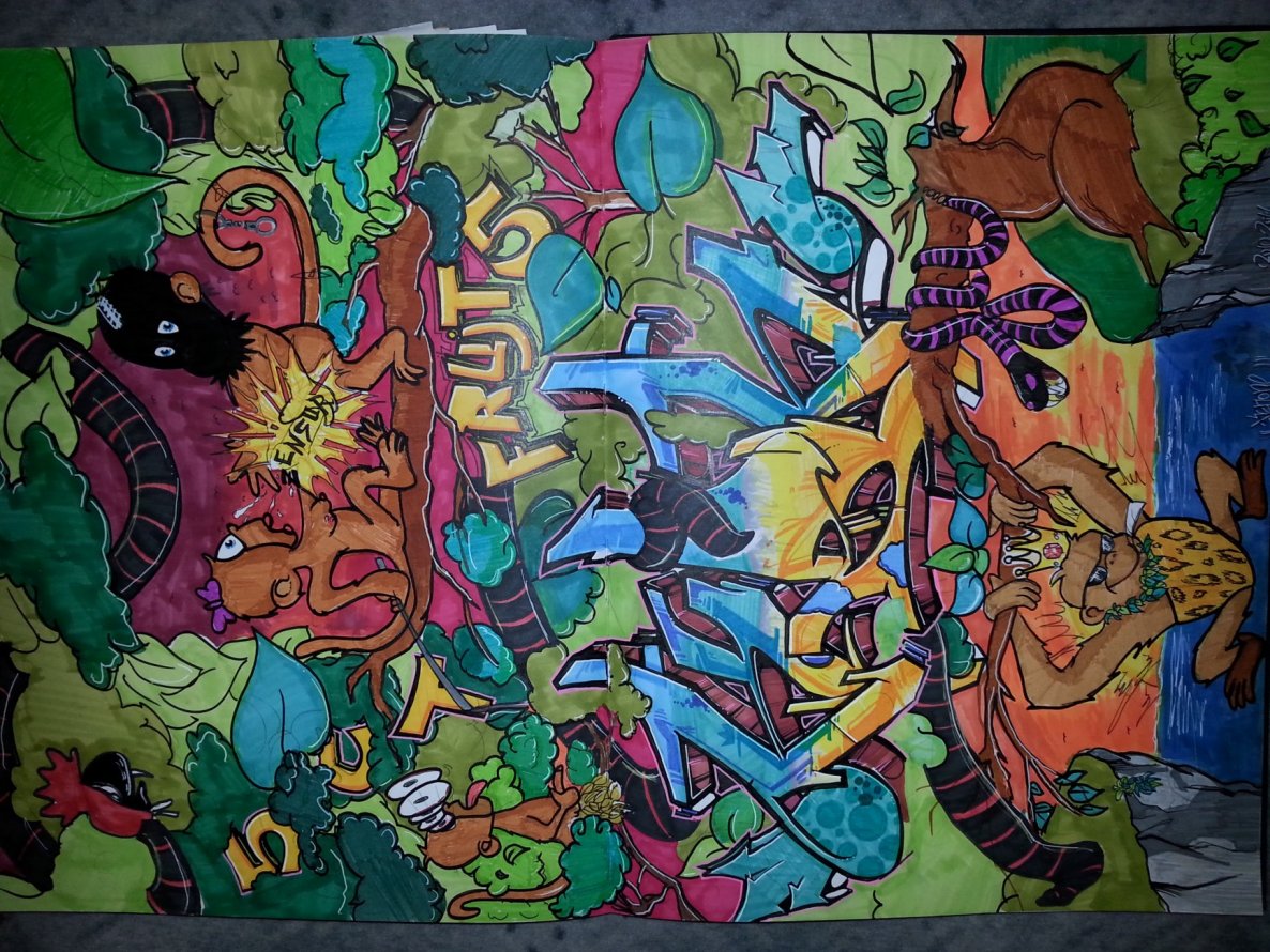 Graffiti Sketch - Photo by jake