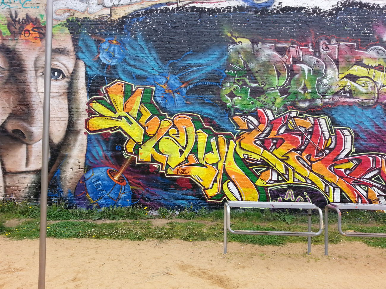 Graffiti Wall - Photo by jake