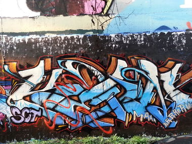 Graffiti Wall - Photo by jake