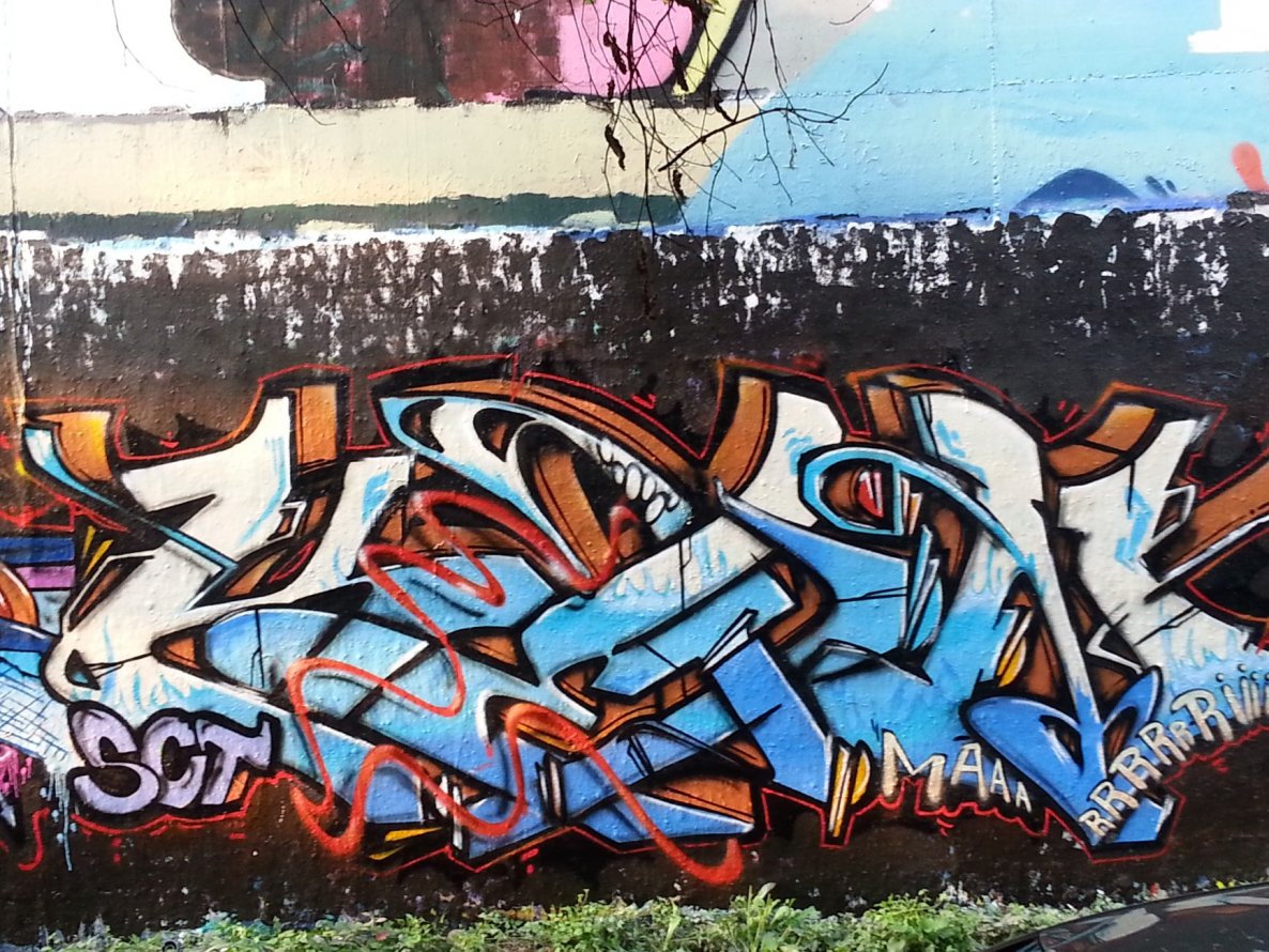 Graffiti Wall - Photo by jake