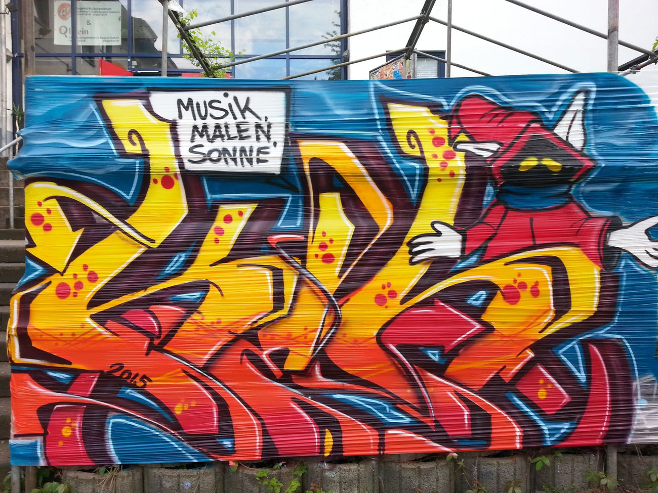 Graffiti Wall - Photo by jake