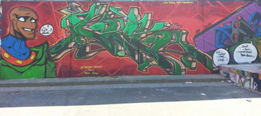 Graffiti Wall - Photo by jake