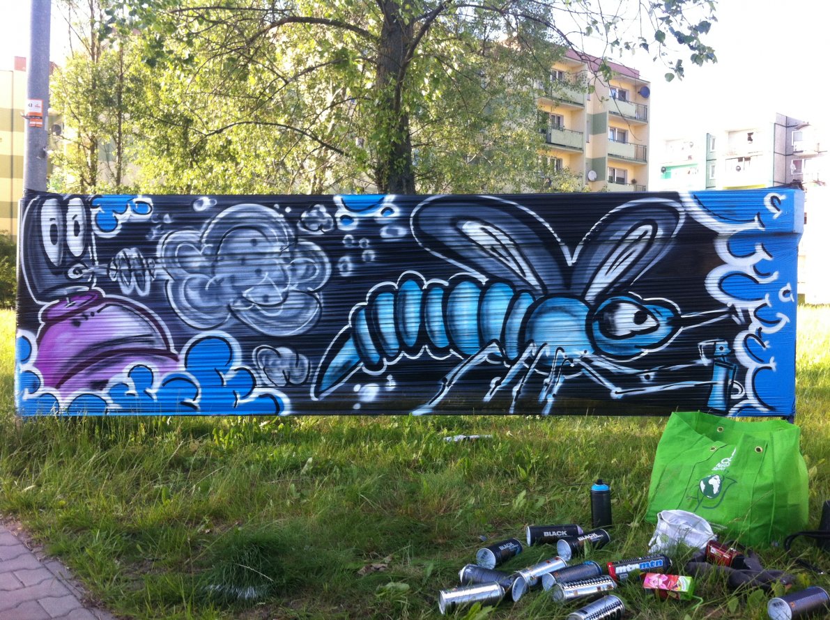 Graffiti Artwork - Photo by jakuza - szczecin