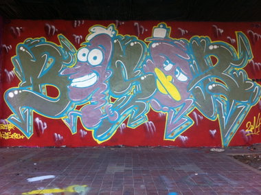Graffiti Wall - Photo by jakuza - gdynia (2014)