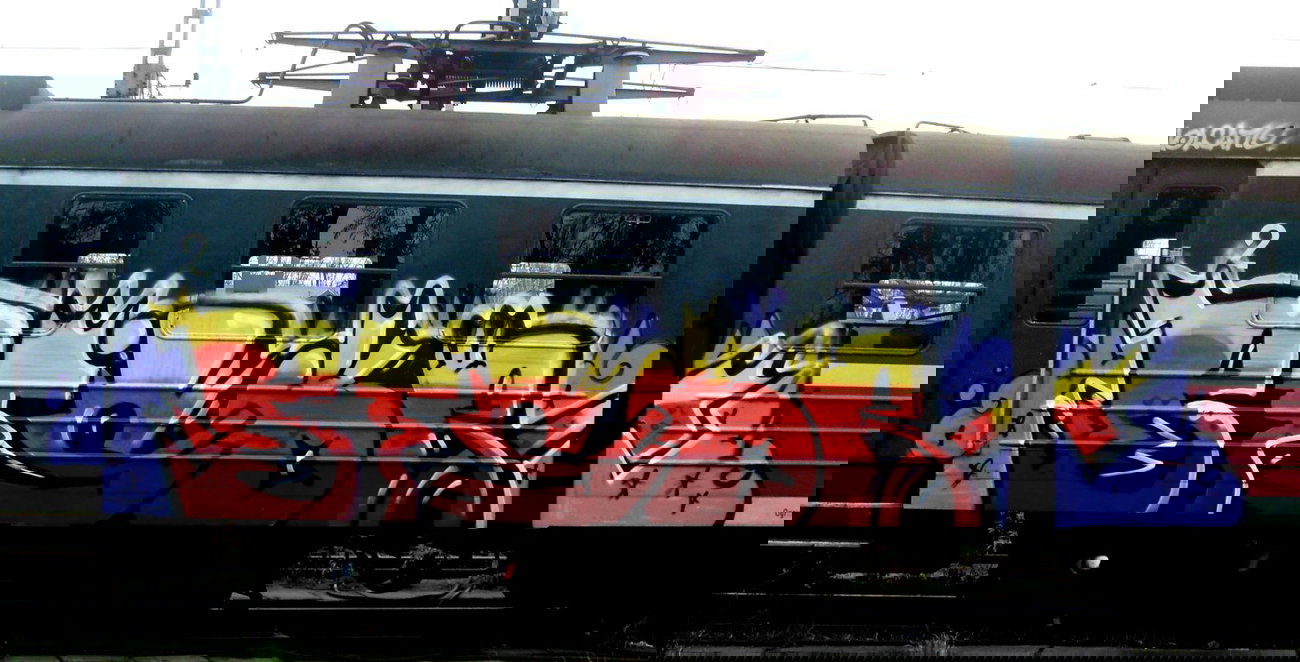 Graffiti Train - Photo by jakuza