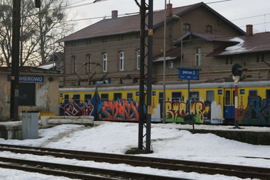 Graffiti Train - Photo by jakuza
