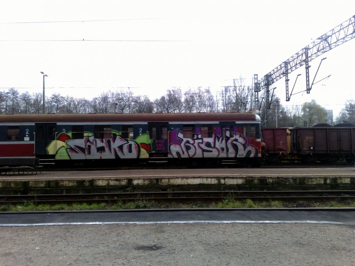 Graffiti Train - Photo by jakuza