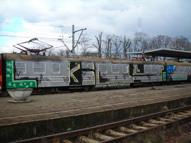 Graffiti Train - Photo by jakuza