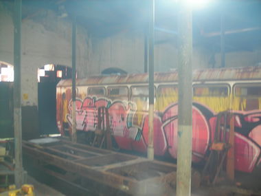 Graffiti Train - Photo by jakuza