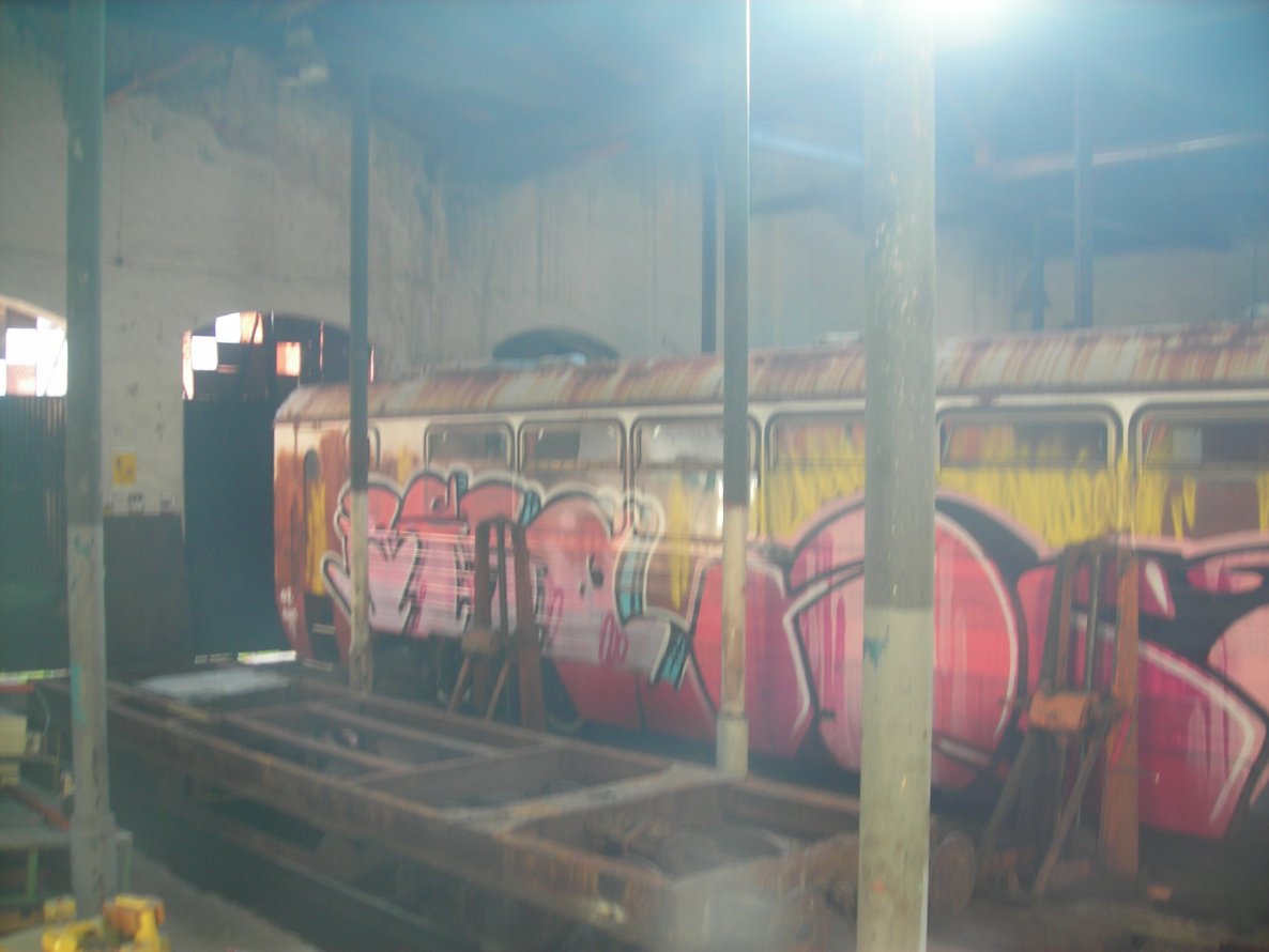 Graffiti Train - Photo by jakuza