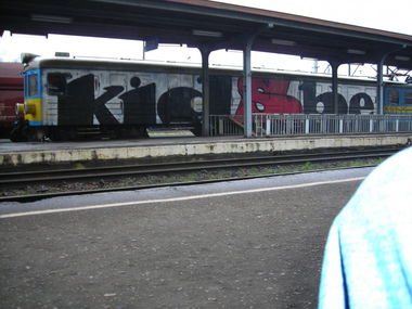 Graffiti Train - Photo by jakuza