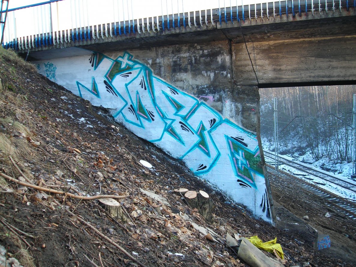 Graffiti Bombing - Photo by jakuza