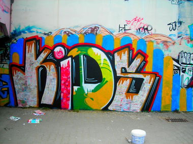 Graffiti Wall - Photo by jakuza