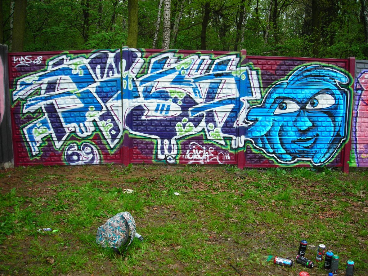 Graffiti Wall - Photo by jakuza