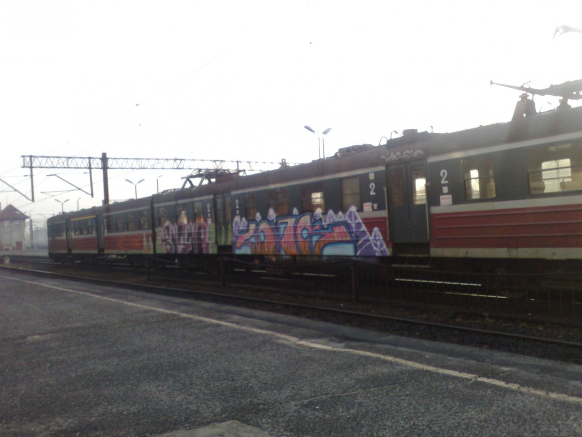 Graffiti Train - Photo by jakuza