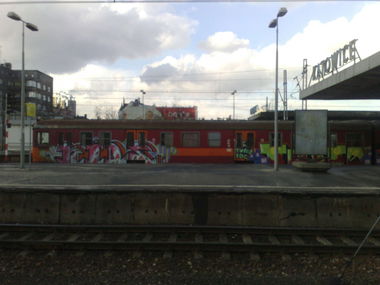 Graffiti Train - Photo by jakuza
