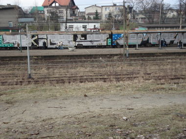 Graffiti Train - Photo by jakuza