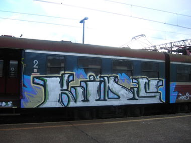 Graffiti Train - Photo by jakuza