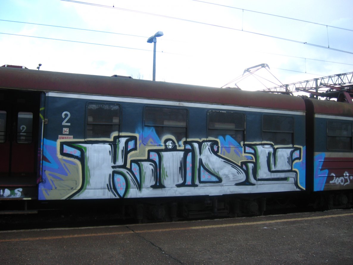 Graffiti Train - Photo by jakuza