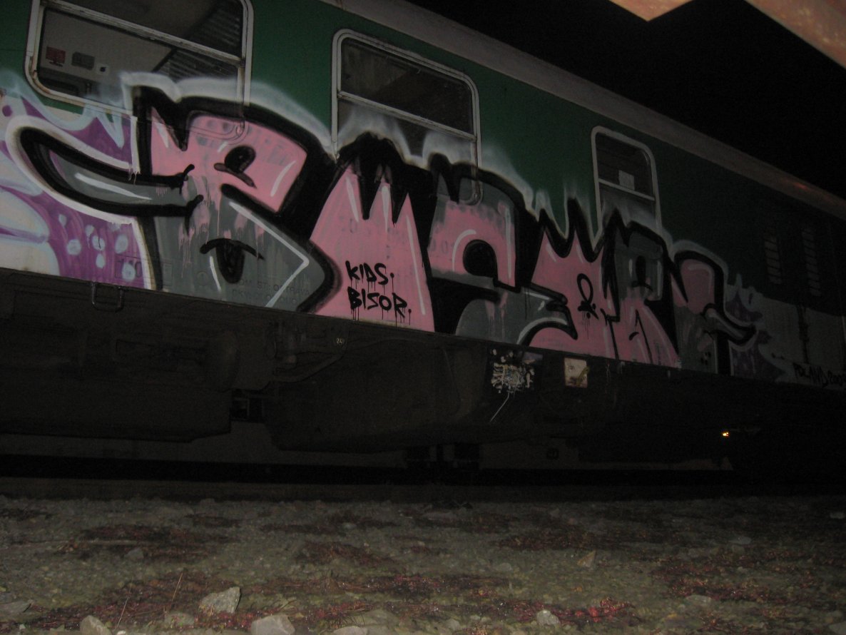 Graffiti Train - Photo by jakuza - czechy, smiechy