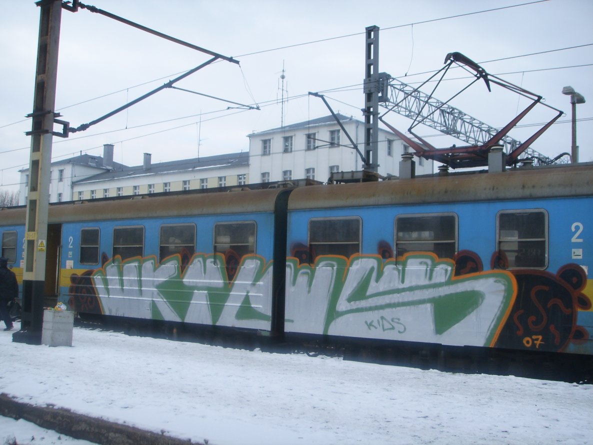 Graffiti Train - Photo by jakuza