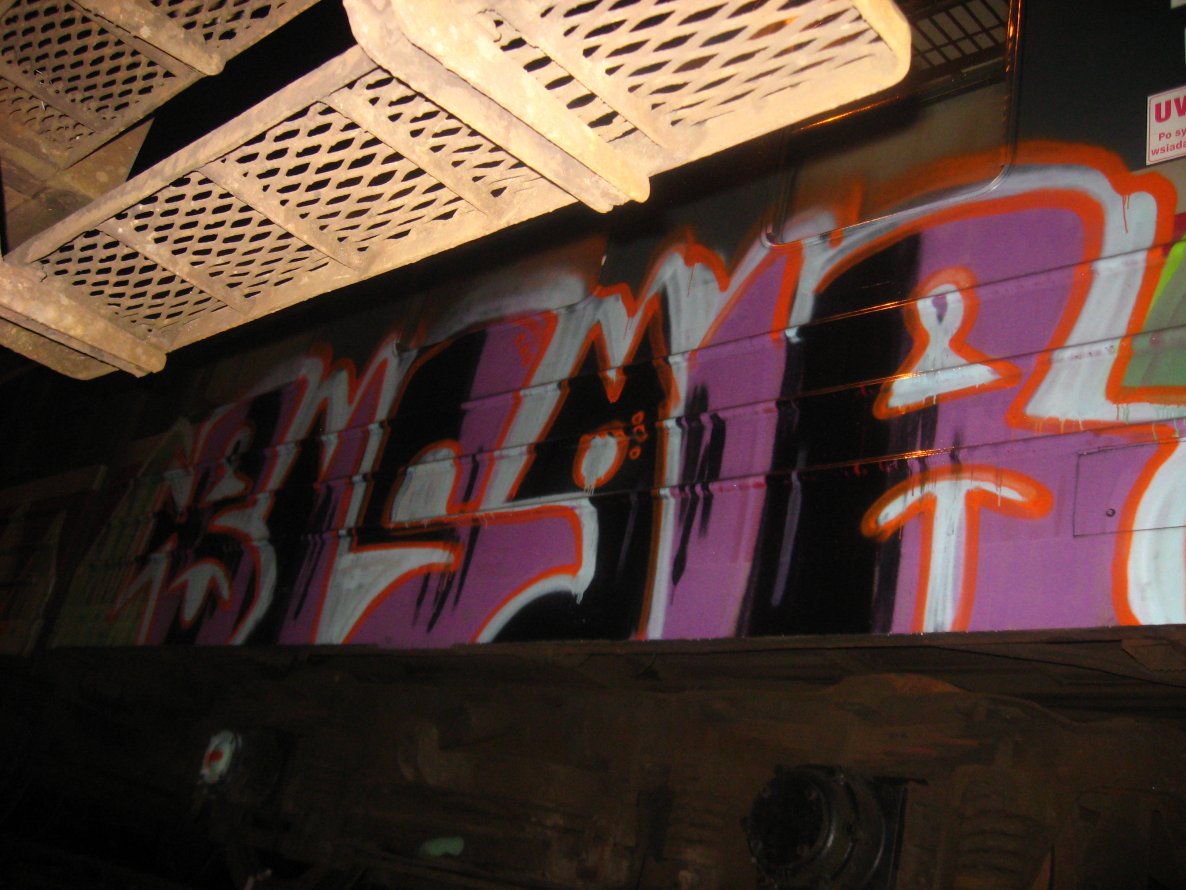 Graffiti Train - Photo by jakuza