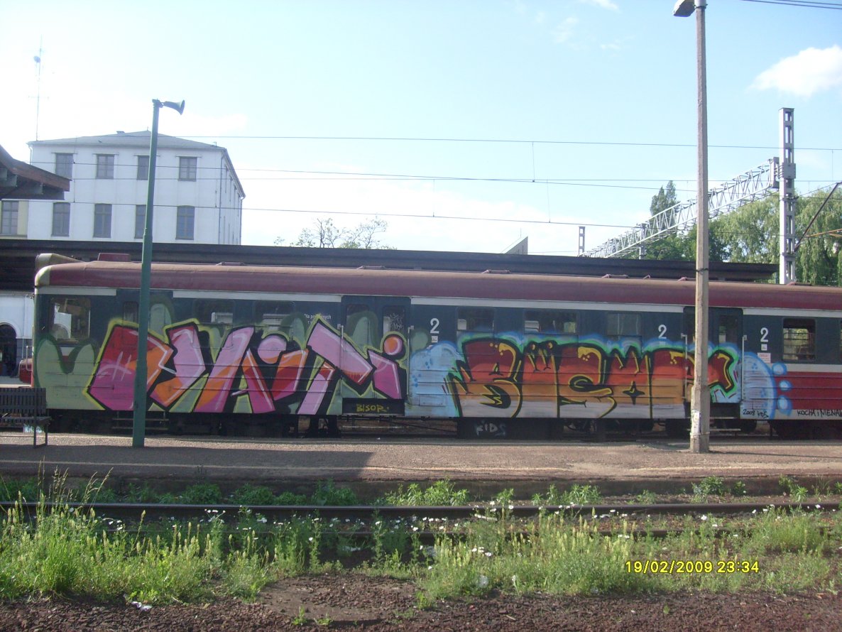 Graffiti Train - Photo by jakuza - haiti, bisor