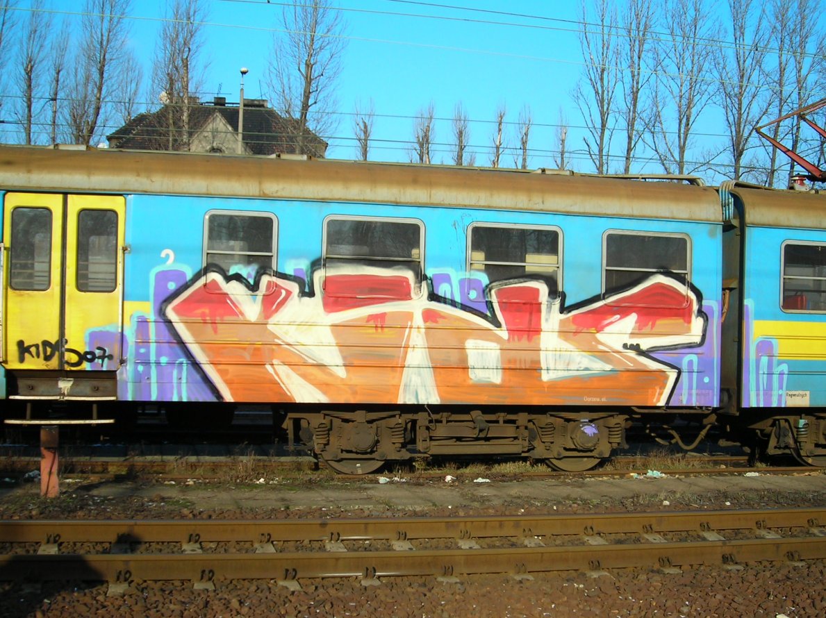 Graffiti Train - Photo by jakuza