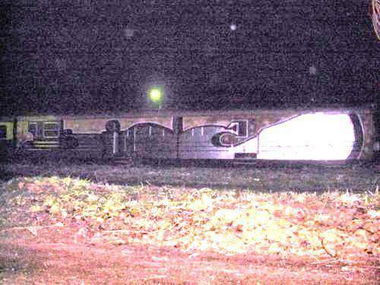 Graffiti Train - Photo by jakuza