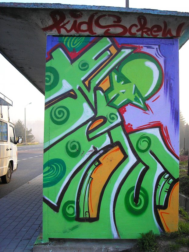 Graffiti Wall - Photo by jakuza