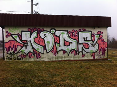 Graffiti Bombing - Photo by jakuza - GDANSK