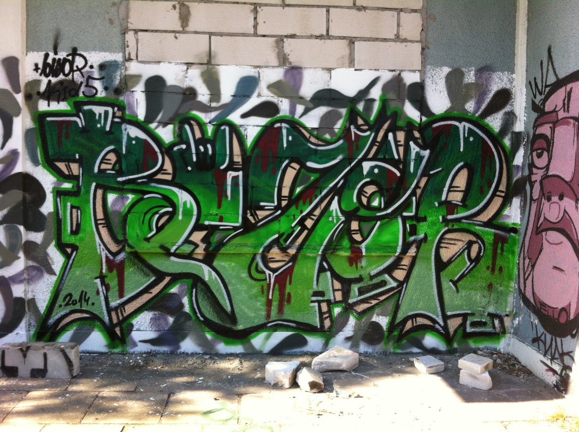 Graffiti Wall - Photo by jakuza - SOPOT, WYSTRZA?