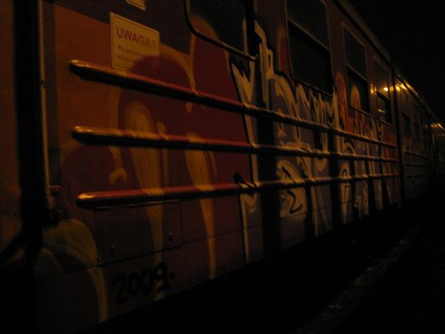 Graffiti Train - Photo by jakuza