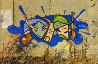 Graffiti Wall - Photo by jakuza - lule