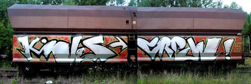 Graffiti Train - Photo by jakuza