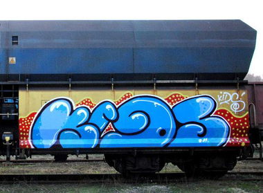 Graffiti Train - Photo by jakuza - lule