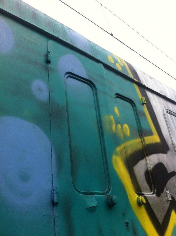 Graffiti Train - Photo by jakuza