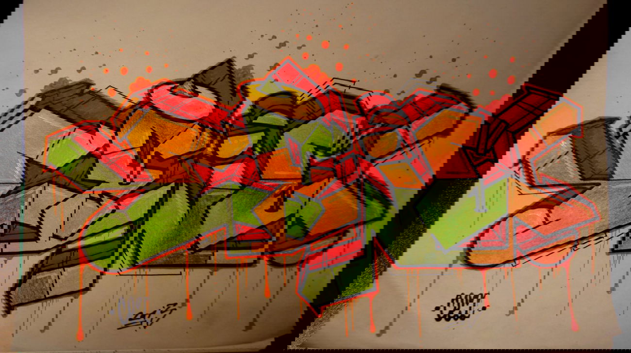 Graffiti Sketch - Photo by japzjapz - ceil, ui (2k13)